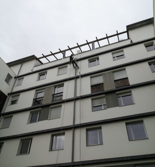 Traitements fissures et dilatation façade