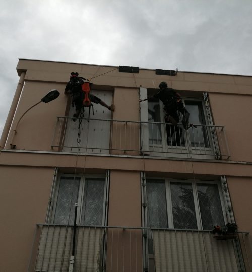 Traitements fissures et dilatation façade