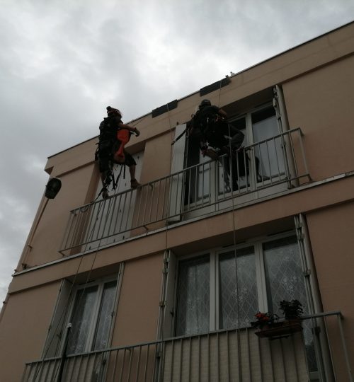 Traitements fissures et dilatation façade