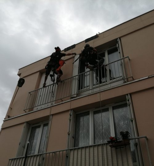 Traitements fissures et dilatation façade