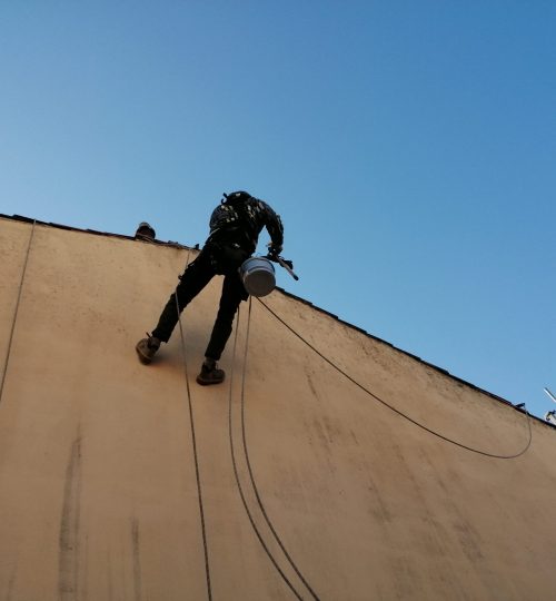 Nettoyage et peinture façadeNettoyage et peinture façade