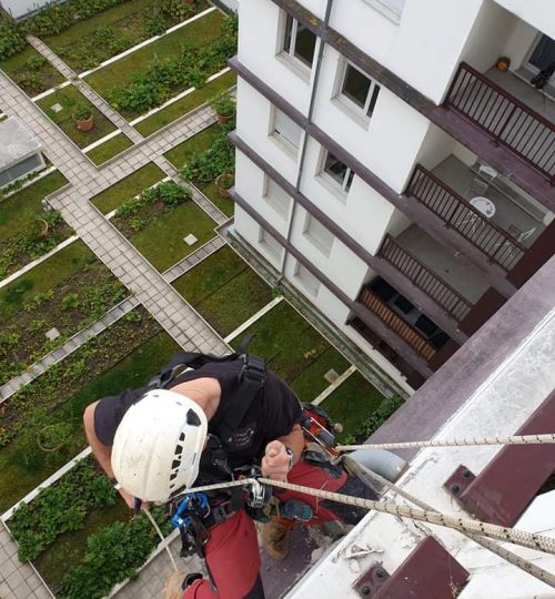 Traitements fissures et dilatation façade