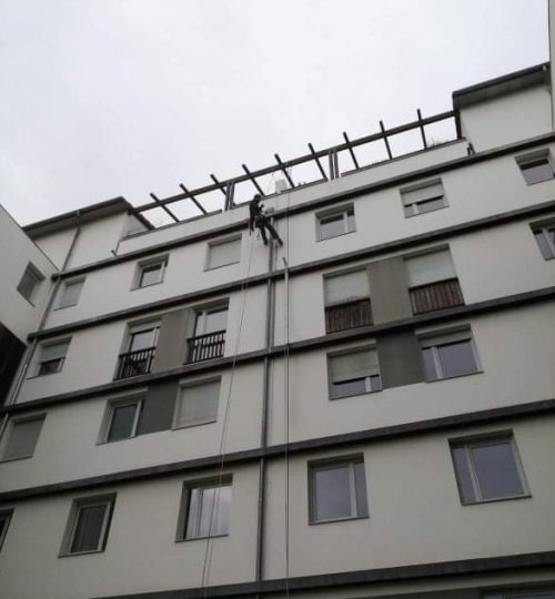 Traitements fissures et dilatation façade