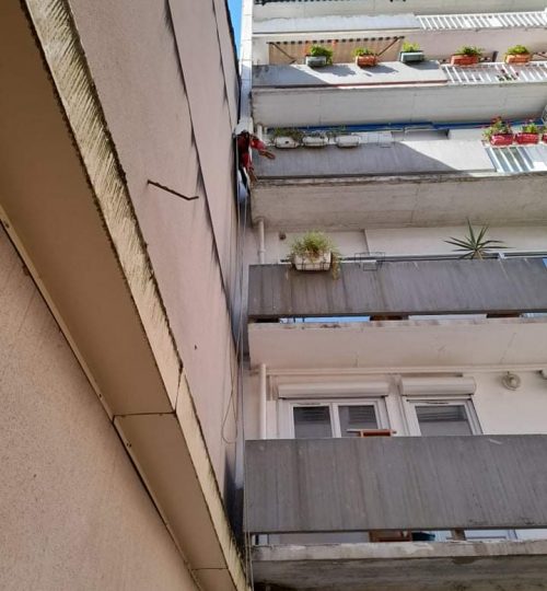 Traitements fissures et dilatation façade